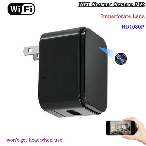 WIFI Charger Camera, HD1080P, 120 Degree imperforate lens - 1