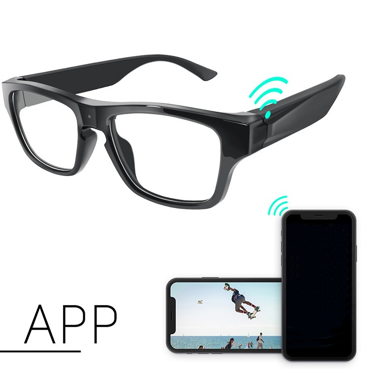 Touch Eyeglasses P2P Security Camera - 1