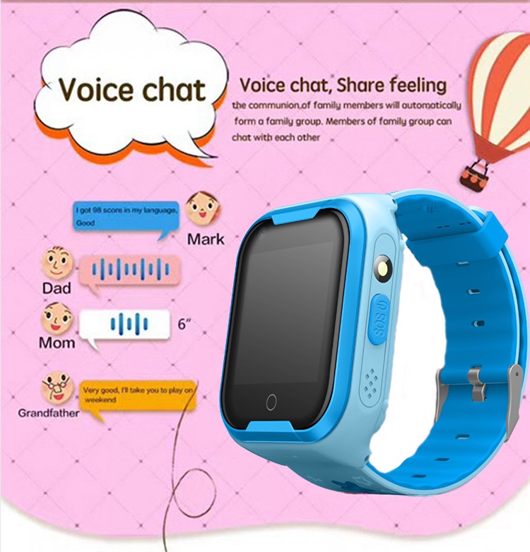 Waterproof 4G Video Call Watch - Voice Message Chatting