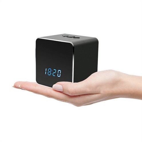 Hidden Spy Camera WIFI Bluetooth Speaker Clock, Nightvision - 3