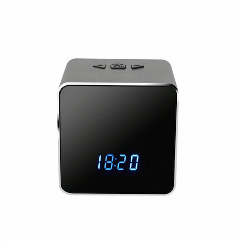 Hidden Spy Camera WIFI Bluetooth Speaker Clock, Nightvision - 4
