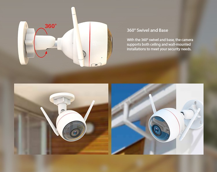 Wireless NVR and Wi-Fi camera (4 channel) - 15 750px