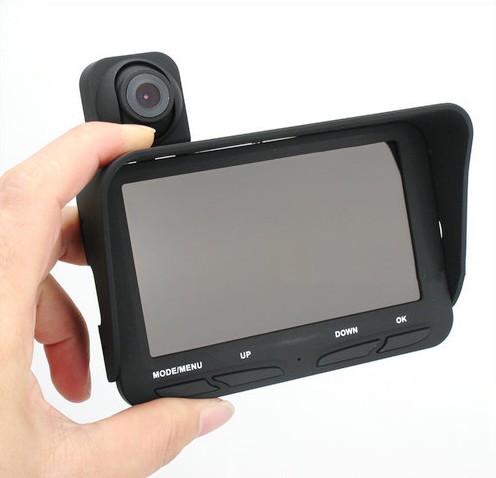 Under Water Camera DVR, Dual Camera, 4.3 inch LCD, 720P&480P, 20meters - 3