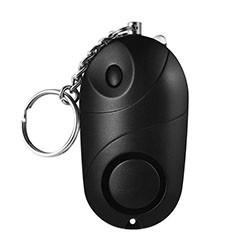 Personal Alarm Mini Loud 120-130dB Self Defense Keychain Security Alarm with LED - 1 250px