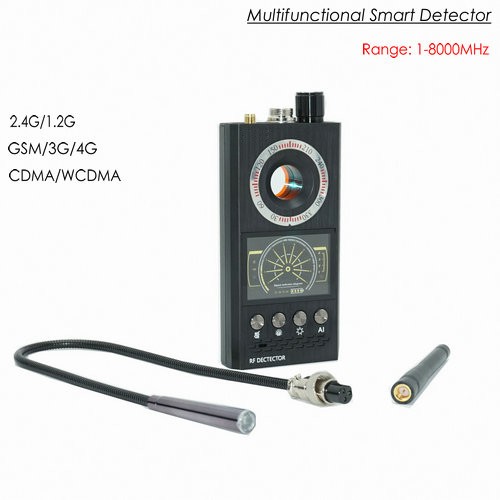 Multifunctional Detector, RF Signal, Mobile Phone, Camera lens, Magnet Detector - 1