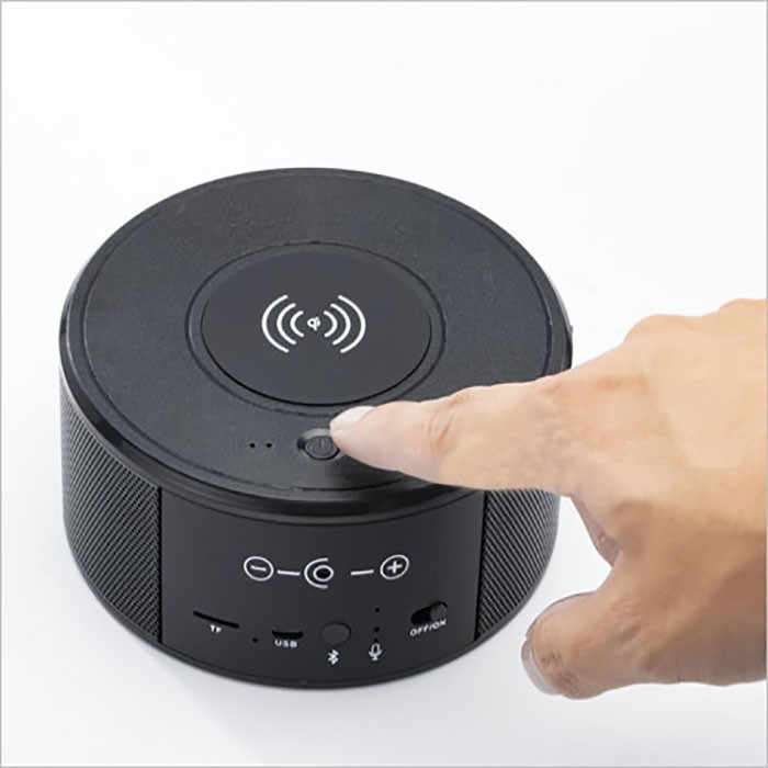 SPY300 - WIFI Speaker Camera, Wireless Charger+Bluetooth Speaker 04