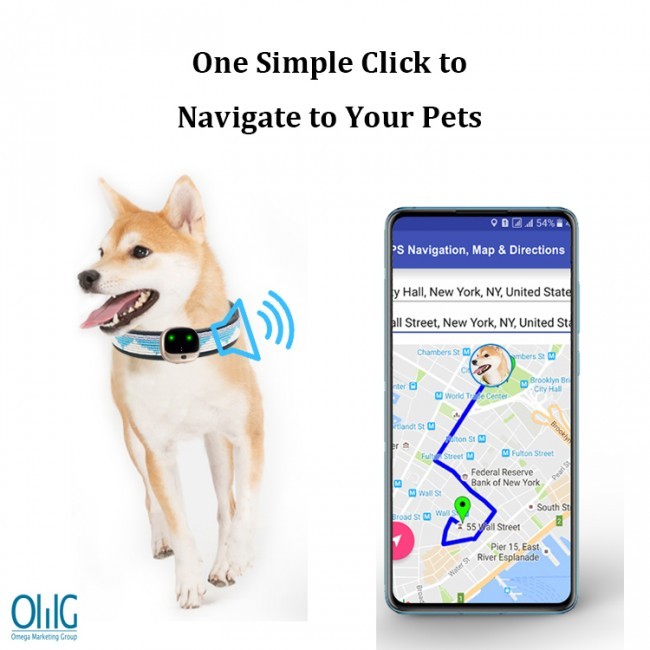GPS037D - Mini Personal GPS Tracker for Elderly Children Pets (Dogs Cats) - Map