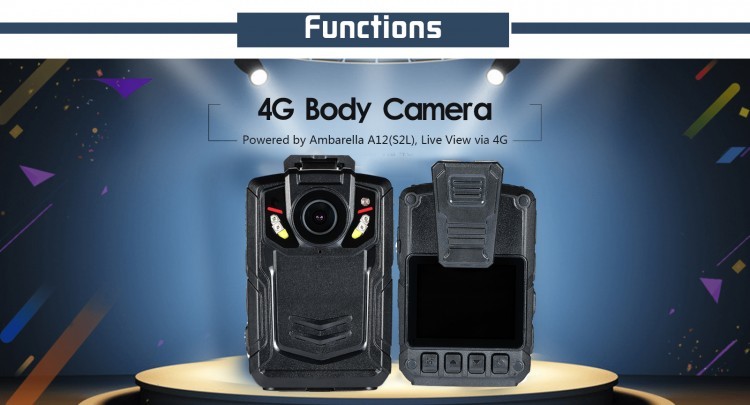 4G Body Worn Camera