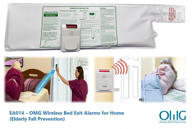 EA014 – OMG Wireless Bed Exit Alarms for Home (Elderly Fall Prevention) - Image
