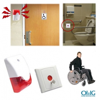 Handicap / Elderly Toilet Panic Button Alarm System | OMG Solutions