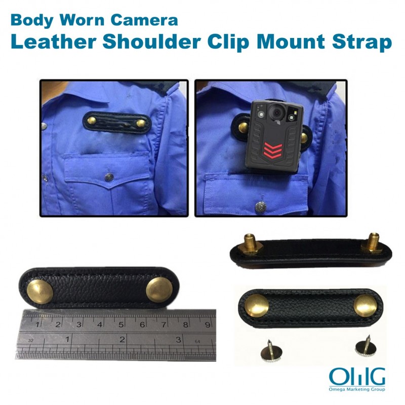 BWA003 - Leather Shoulder Clip Mount Strap