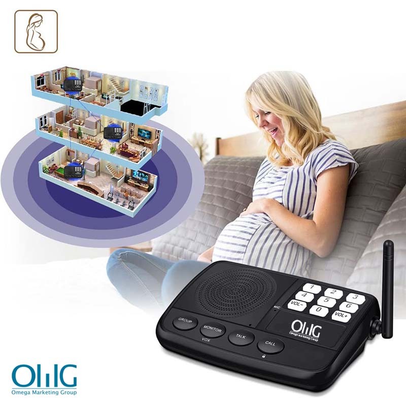IC002 Wireless Intercom System – Home & Office - For Pregnant Woman