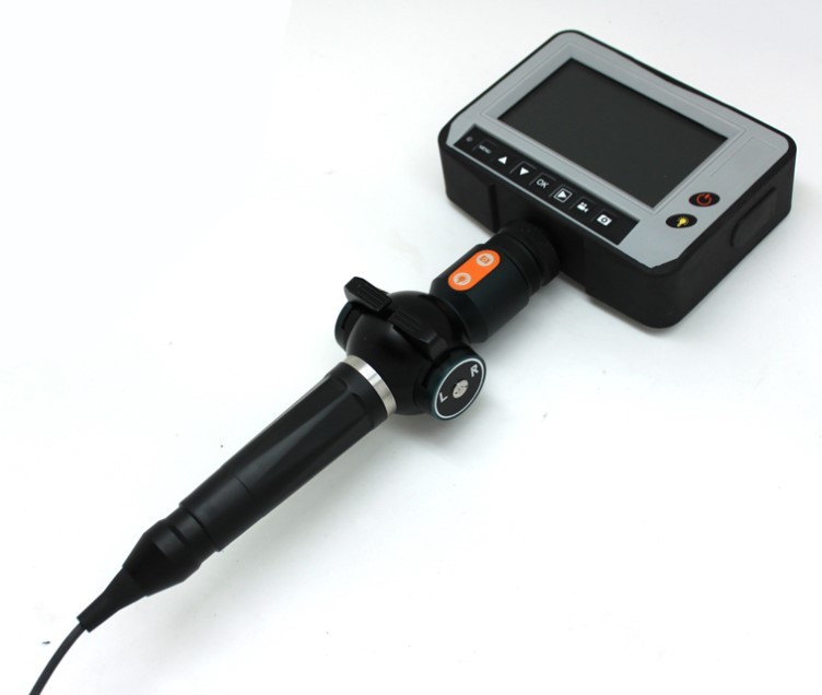 END010 - Portable Industry Endoscope Video Scope with 4-way tip articulations，more than 150deg, probe lens can rotate 360deg 03