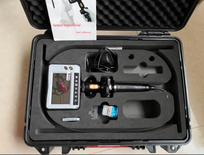 END010 - Portable Industry Endoscope Video Scope with 4-way tip articulations，more than 150deg, probe lens can rotate 360deg.jpg 04