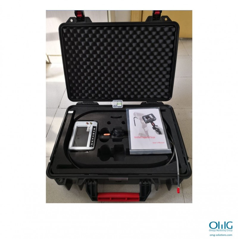 OMGEND011 – OMG Portable Industry Endoscope Video Scope with 2-Way Tip Articulations, more than 150 Deg, probe lens can rotate 360 Deg 03