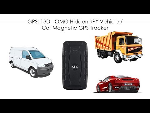 GPS013D - OMG Hidden SPY Vehicle / Car Magnetic GPS Tracker