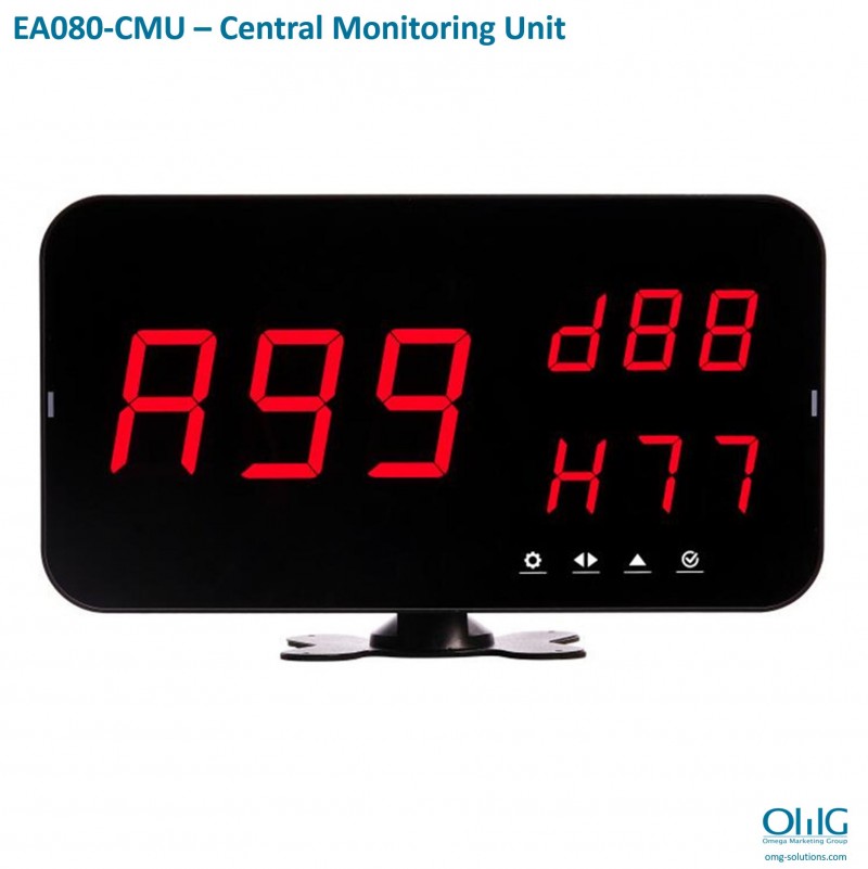 EA080-CMU – Long Distance Wireless Emergency Alarm System - Central Monitoring Unit