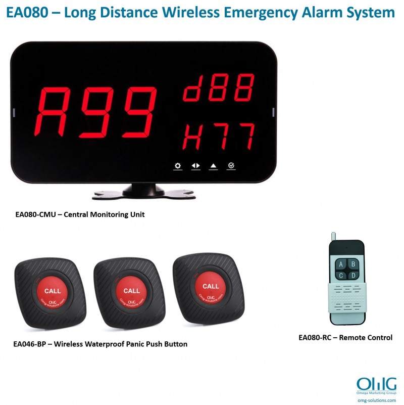EA080 – Long Distance Wireless Emergency Alarm System