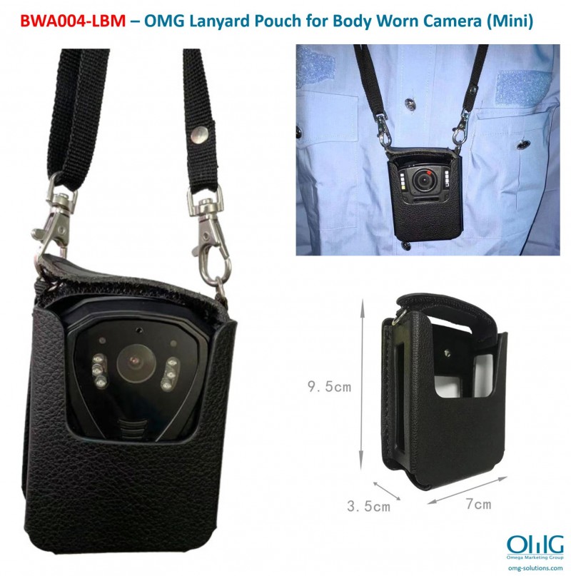 BWA004-LBM - Lanyard Pouch for Body Worn Camera (Mini)