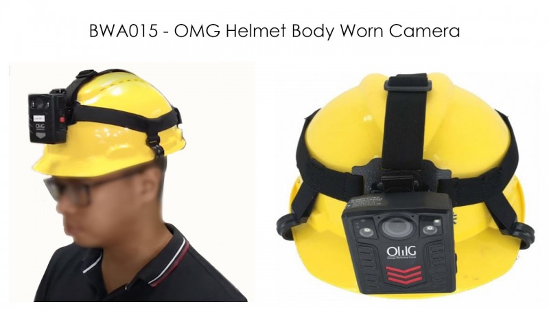 BWA015 - OMG Helmet Body Worn Camera