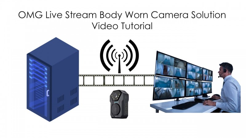 OMG Live Stream Body Worn Camera Solution Video Tutorial