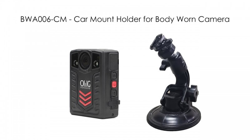 BWA006-CM - Car Mount Holder for Body Worn Camera