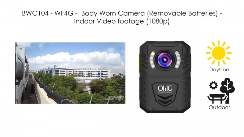 BWC094 - OMG Affordable Mini Body Worn Camera - Daytime - Outdoor Video Footage (1080p)