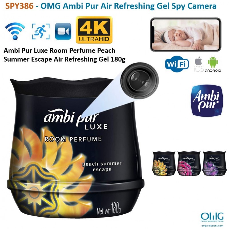 SPY386 - OMG Ambi Pur Air Refreshing Gel Hidden Spy Camera - Main