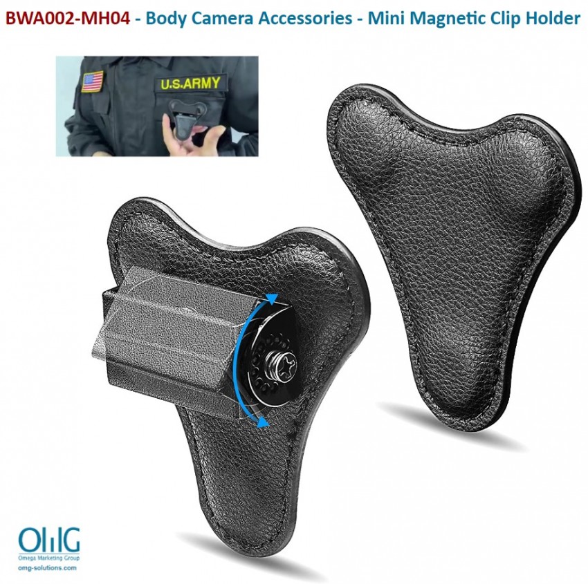 BWA002-MH04 - Body Camera Accessories - Mini Magnetic Clip Holder