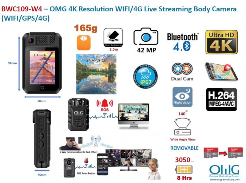 BWC109-OMG-4K-Resolution-Live-Streaming-Body-Worn-Camera 02