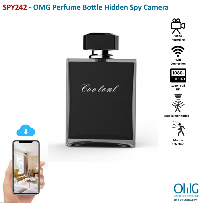 SPY242 - Wireless Charger WIFI Hidden SPY Camera, 180 Deg Rotation Lens Main Page