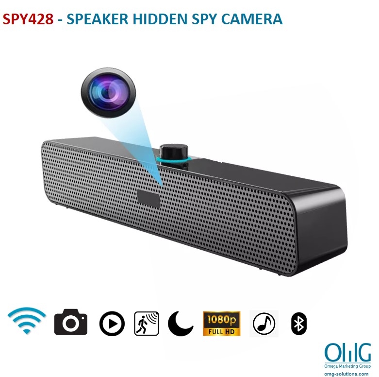 SPY428 - Speaker Hidden Spy Camera - Main Page