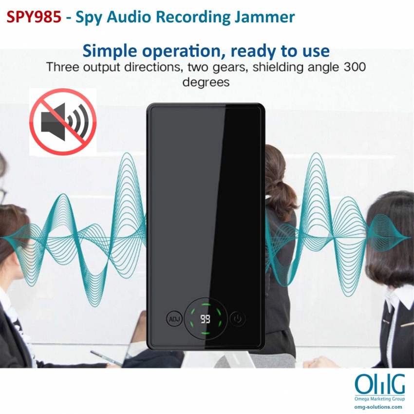 SPY985 - Spy Audio Recording Jammer Main Page