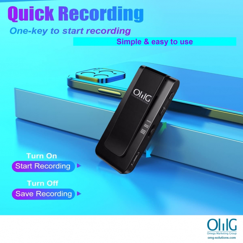 SPYV025 - OMG Long Distance Car Voice Recorder Easy To Use