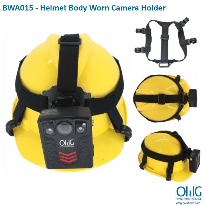 BWA015-Helmet Body Worn Camera Holder