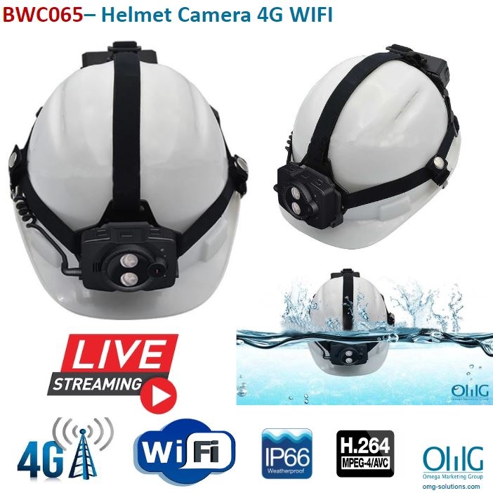 BWC065- OMG Helmet camera 4G WIFI