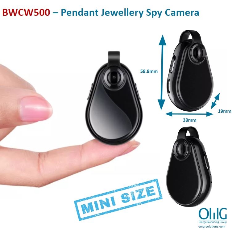 SPYW500-Pendant Jewelry Spy Camera