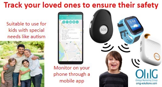 GPS Trackers for Kids and Child with Autism