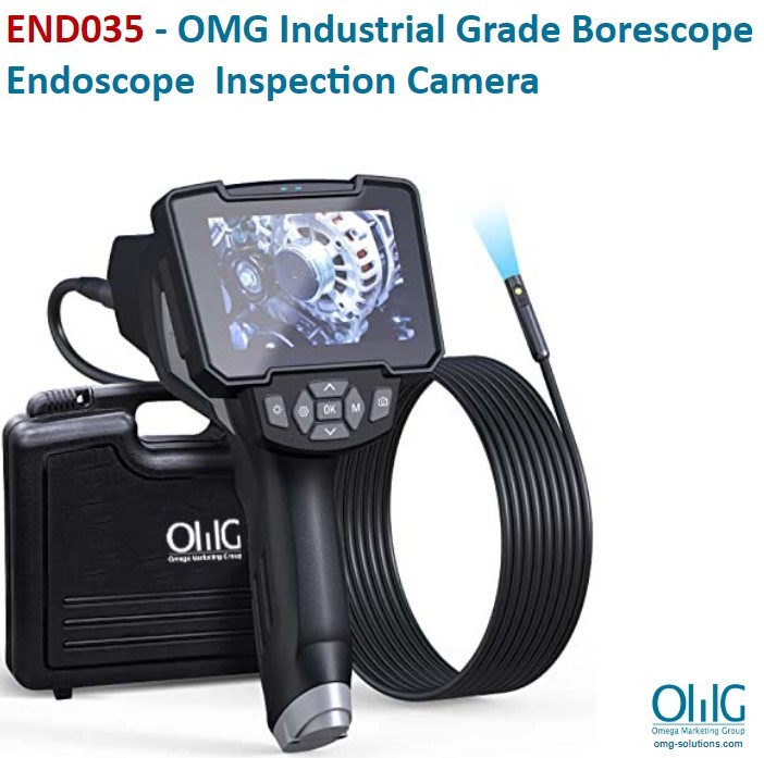 END035 - OMG Industrial Grade Borescope / Endoscope Inspection Camera