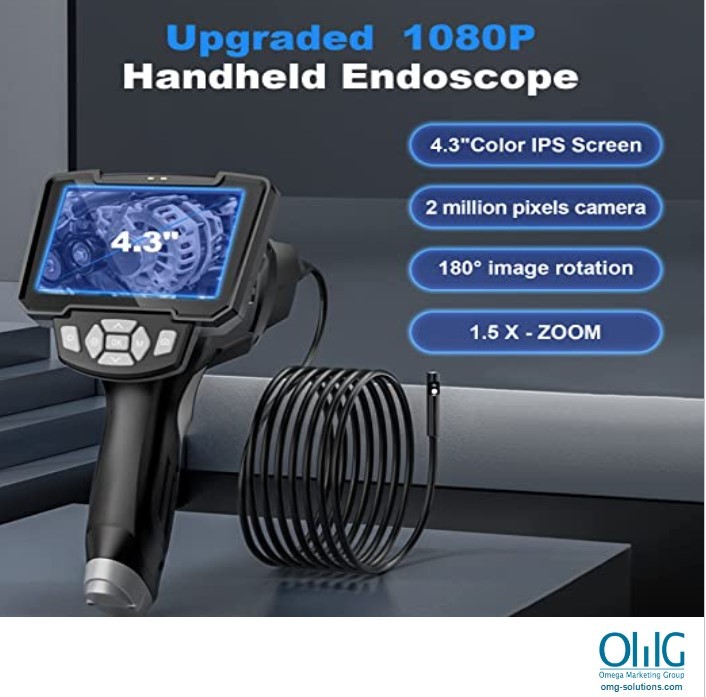 END035 - OMG Industrial Grade Borescope / Endoscope Inspection Camera
