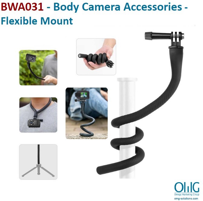 BWA031 - Body Camera Accessories - Flexible Mount 