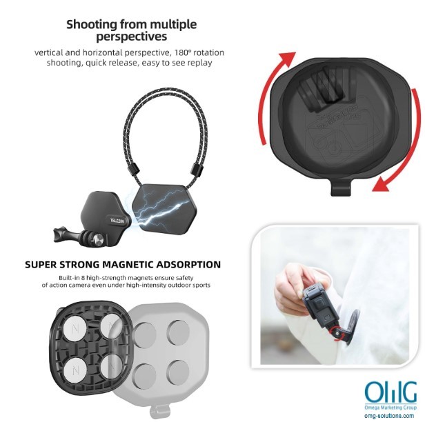 BWA026 - Body Camera Accessories - With Magnetic Neck Holder