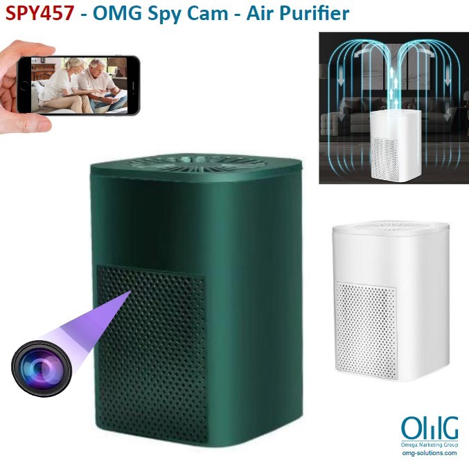 SPY457 - OMG Hidden Spy Camera - Air Purifier