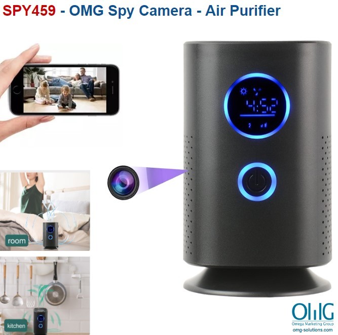 SPY459 - OMG Hidden Spy Camera - Air Purifier