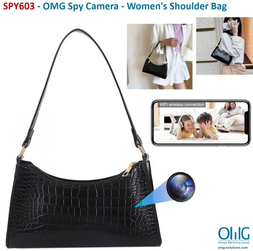 SPY603 - OMG Spy Camera - Women's Shoulder Bag