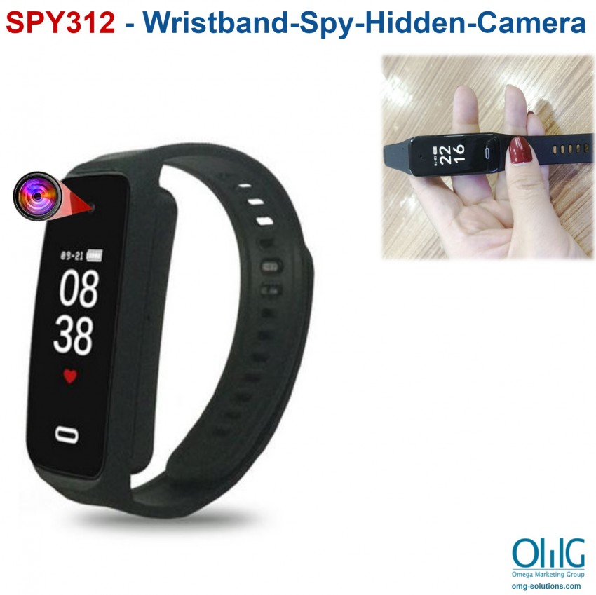 OMG Solution - Wristband-Spy-Hidden-Camera-TF-Max-128G-Battery-Rec-Time-90min- Main Page