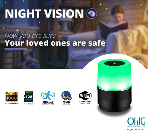 OMG Solutions - SPY271 - WIFI Lamp Camera, HD 1080P, 180 Deg Camera Rotation, Super Nightvision - Page 3