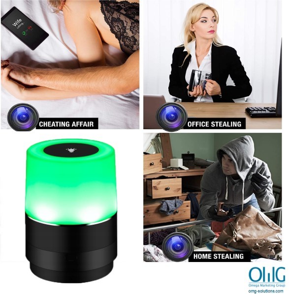 OMG Solutions - SPY271 - WIFI Lamp Camera, HD 1080P, 180 Deg Camera Rotation, Super Nightvision - Page 4