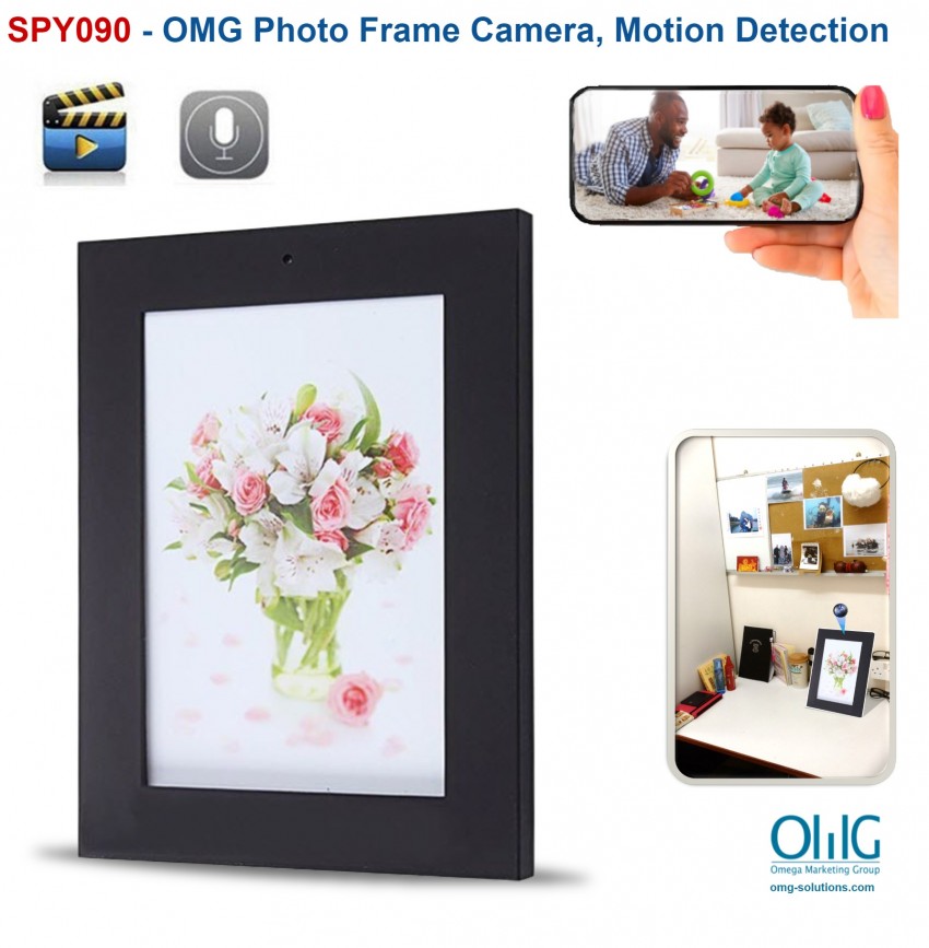 SPY090 - OMG - Photo Frame Camera, Motion Detection - Main Page