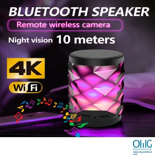 SPY293 - OMG - 4K WIFI Bluetooth Speaker Lamp Camera with Two-way Talk - Page 3